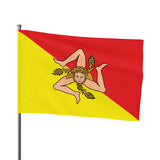 Sicilian Wall and Pole Flag