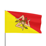 Sicilian Wall and Pole Flag