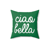 Ciao Bella Pillow Cover with Insert - Green