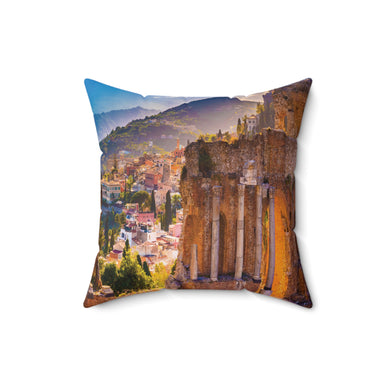 Sicily Throw Pillow Cover with Insert - FULL