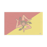 Sicilian Wall and Pole Flag