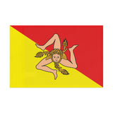 Sicilian Wall and Pole Flag