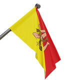 Sicilian Wall and Pole Flag