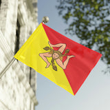 Sicilian Wall and Pole Flag