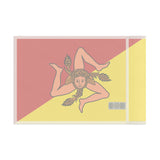 Sicilian Wall and Pole Flag