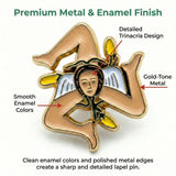 Sicilian Flag Lapel Pin