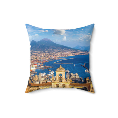 Napoli  Full Spun Polyester Square Pillow