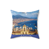 Napoli Blue Pillow Cover with Insert