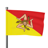 Sicilian Wall and Pole Flag