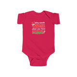 Santa Nonna Baby Onesie