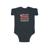 Santa Nonna Baby Onesie