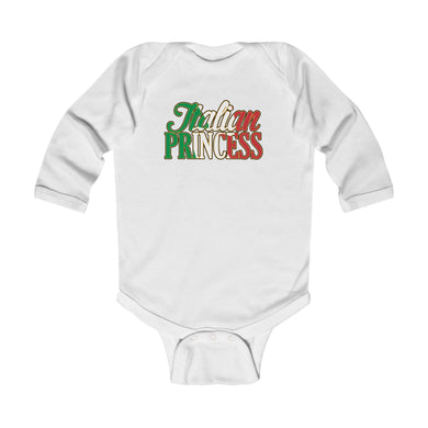 Italian Princess Long Sleeve Infant Bodysuit