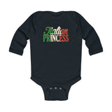 Italian Princess Long Sleeve Infant Bodysuit