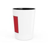 Italian Flag - Shot Glass