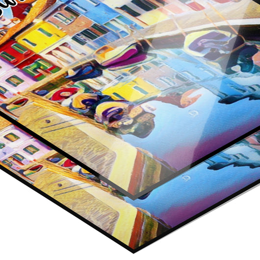 Burano Italy Art Poster Painting 11