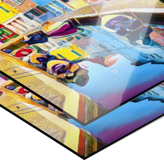 Burano Italy Art Poster Painting 12