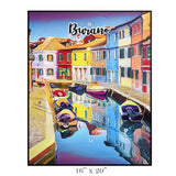 Burano Art Poster