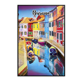 Burano Art Poster