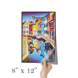 Burano Art Poster