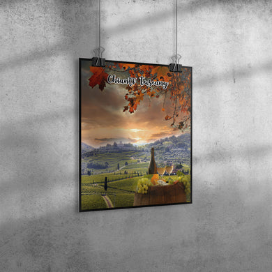 Chianti Tuscany Poster 11
