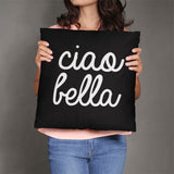 Ciao Bella Decorative Throw Pillow Set (Pillow Cover and Insert)