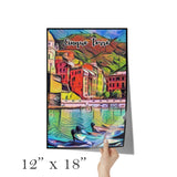 Cinque Terre Italy Art Poster