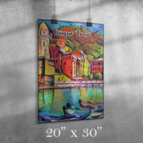 Cinque Terre Italy Art Poster