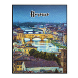 Florence Italy Art Poster Painting 16" x 20"