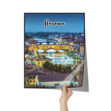 Florence Italy Art Poster Painting 16" x 20"