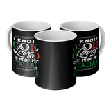 God Made Me Italian 11oz Mug
