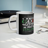 God Made Me Italian 11oz Mug