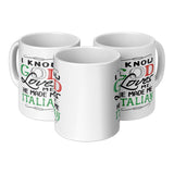 God Made Me Italian 11oz Mug