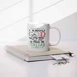 God Made Me Italian 11oz Mug