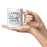 God Made Me Italian 11oz Mug