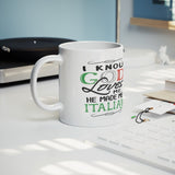 God Made Me Italian 11oz Mug