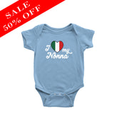 I Love My Nonna Baby Onesie - Light Blue 6M - SALE