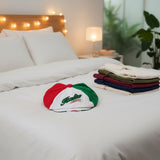 Tri-Color Italia Script Gatsby Cap