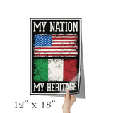 Italian My Nation My Heritage Poster