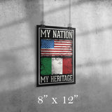 Italian My Nation My Heritage Poster