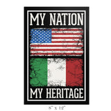 Italian My Nation My Heritage Poster