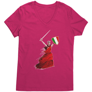 Italian Woman Warrior Shirt - New Colors
