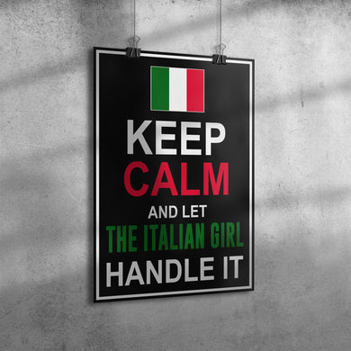 Let The Italian Girl Handle It Poster 12