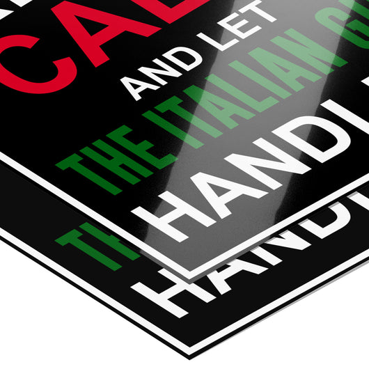 Let The Italian Girl Handle It Poster 20