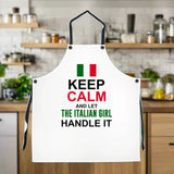 Let The Italian Girl Handle It Apron Version 2