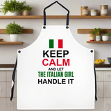 Let The Italian Girl Handle It Apron Version 2