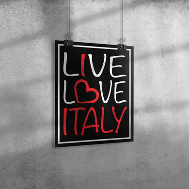 Live Love Italy Poster 11
