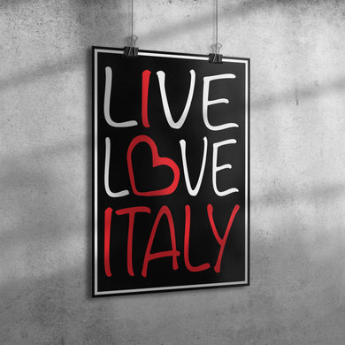 Live Love Italy Poster 12