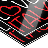 Live Love Italy Poster 12" x 18"