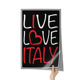 Live Love Italy Poster 20" x 30"