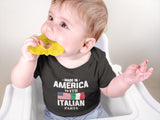 Made in America with Italian Parts Baby Onesie